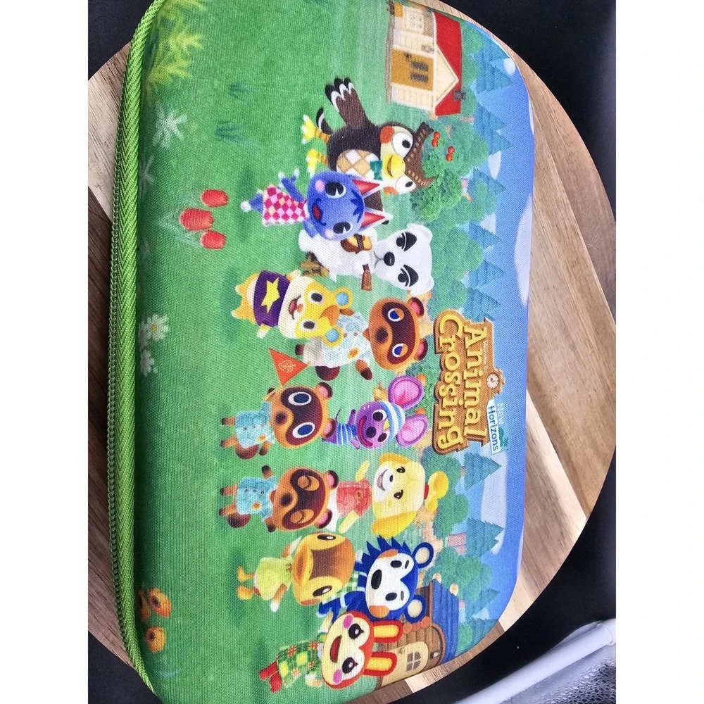 Nintendo Animal Crossing New Horizons Zippered‎ Pencil Case Storage Box...